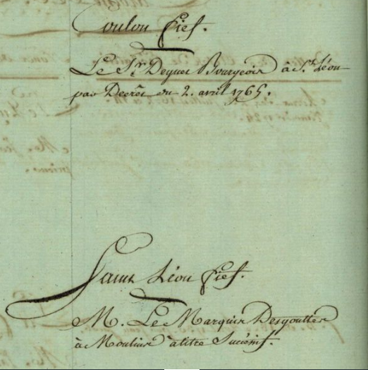Sommier des fiefs de la generalite de moulins 2 