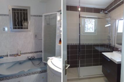 Rénovation Création Complète ou Partielle de Salle De bain à Vertou 44