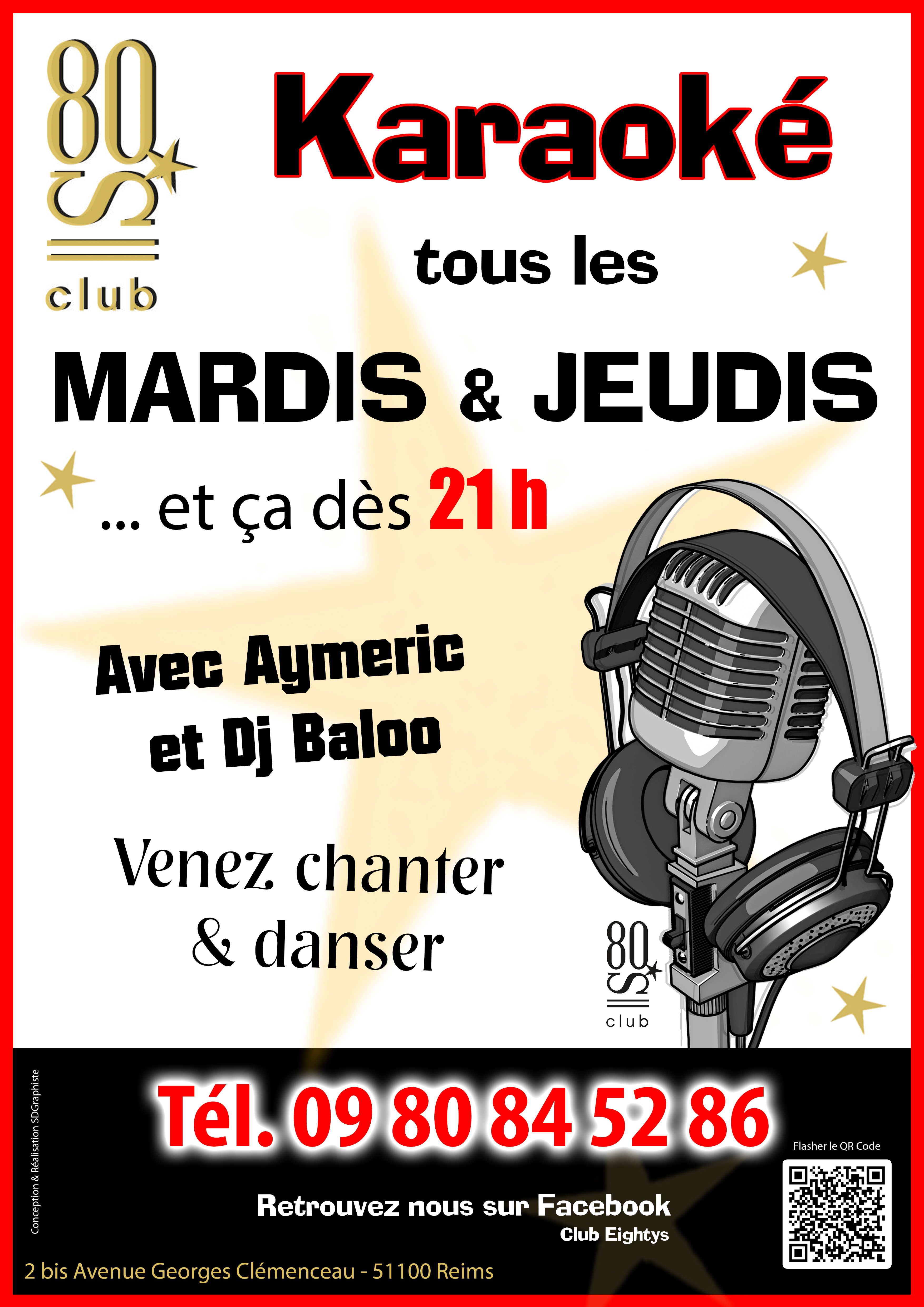 Affiche 80s karaoke pdf3