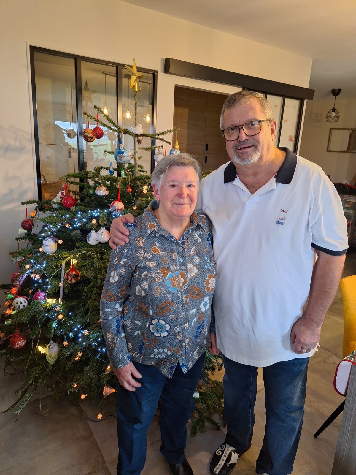 Madeleine et serge pour noel