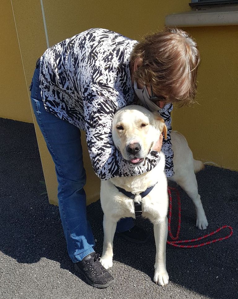 Ed 2021 05 29 selma adopted and ready to leave with her new mum