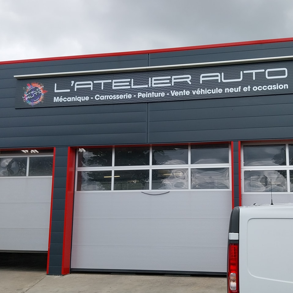 Enseigne atelier auto