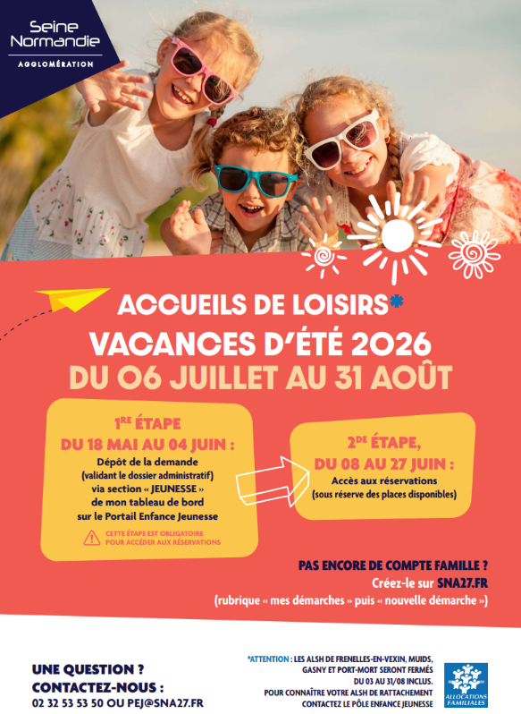 2026 sna vacances d ete