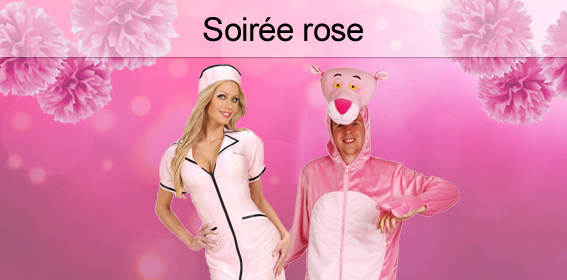 Visuel soiree rose