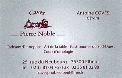 Cave pierre noble