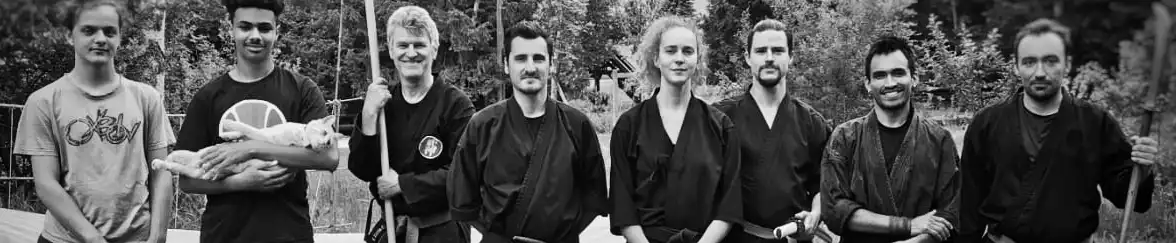 photo du club bujinkan isère kiso no kaizen dojo