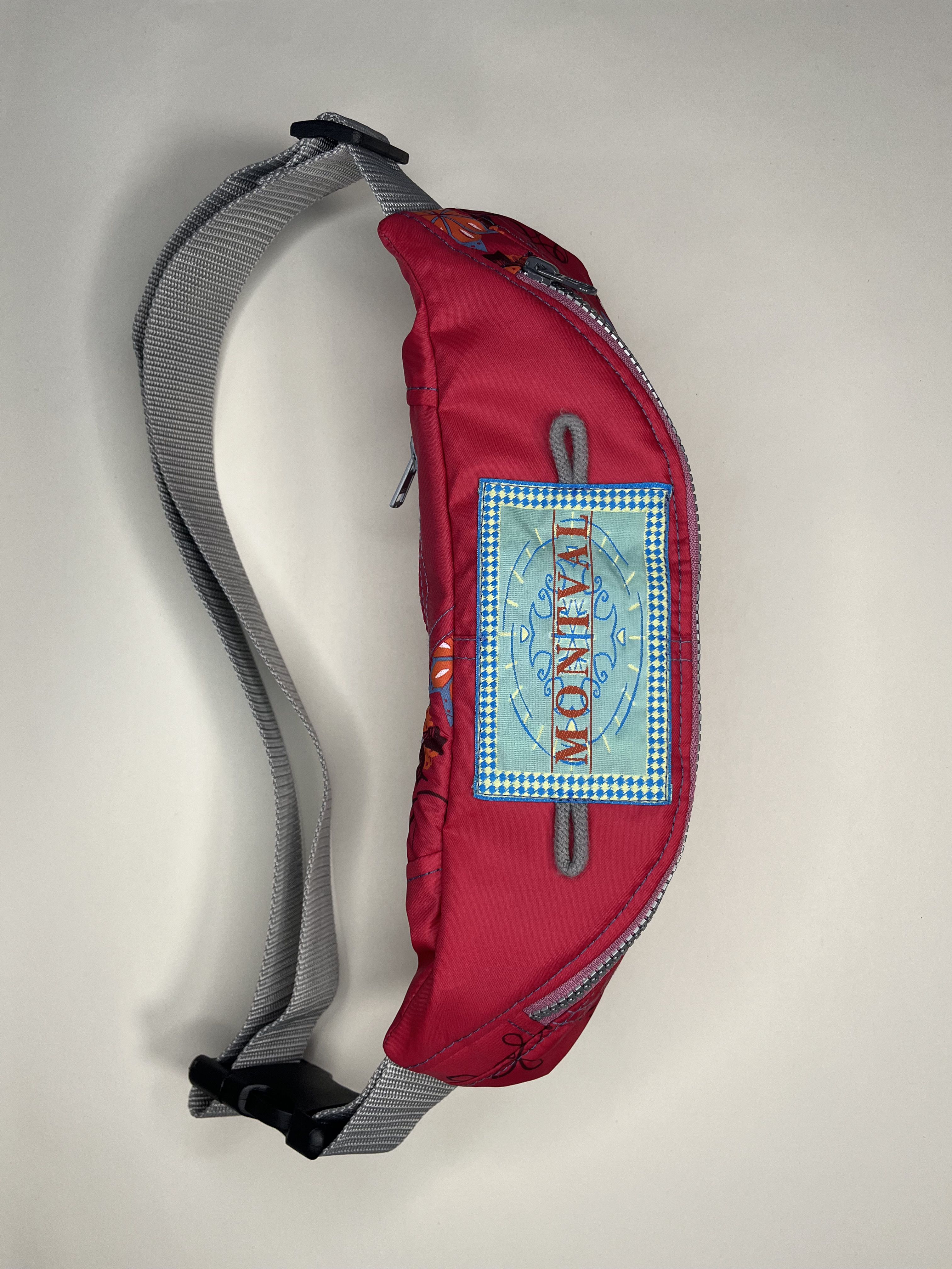 Sacoche rose fleur 2 3