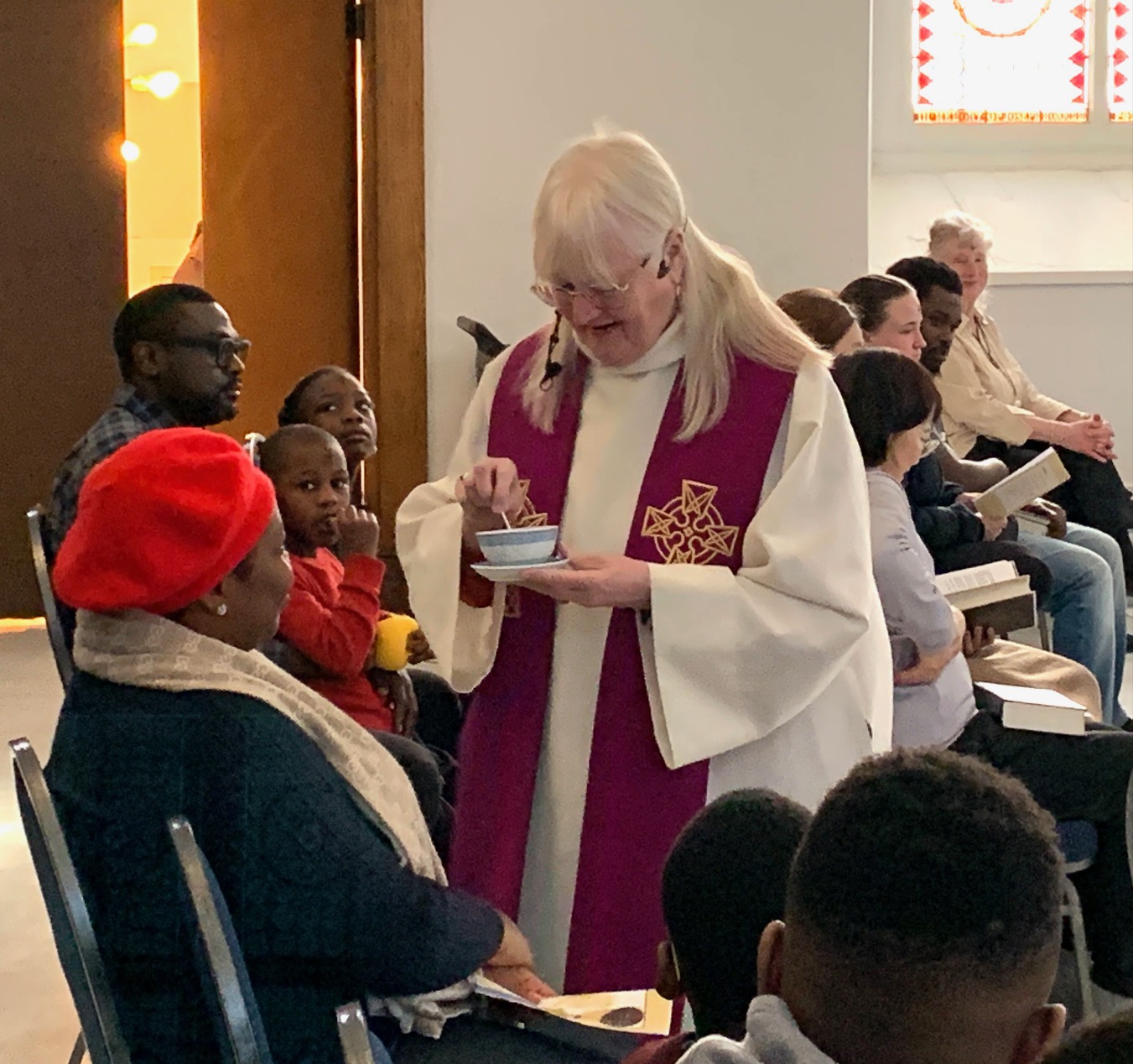 2026 2 22 lent 1 ashes communion ukraine rally 1 