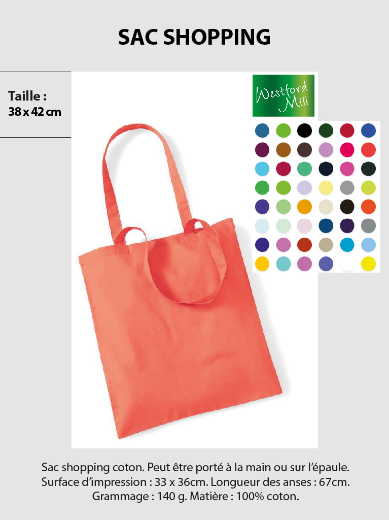sac shopping coton TP.WM101