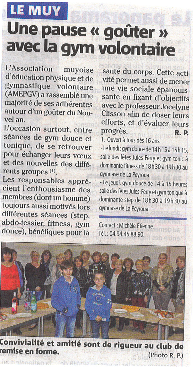 Photo galette 2013 2014