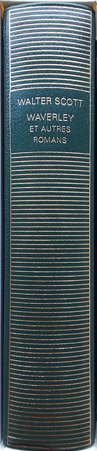 Volume 492 de Walter Scott dans la Bibliothèque de la Pléaide