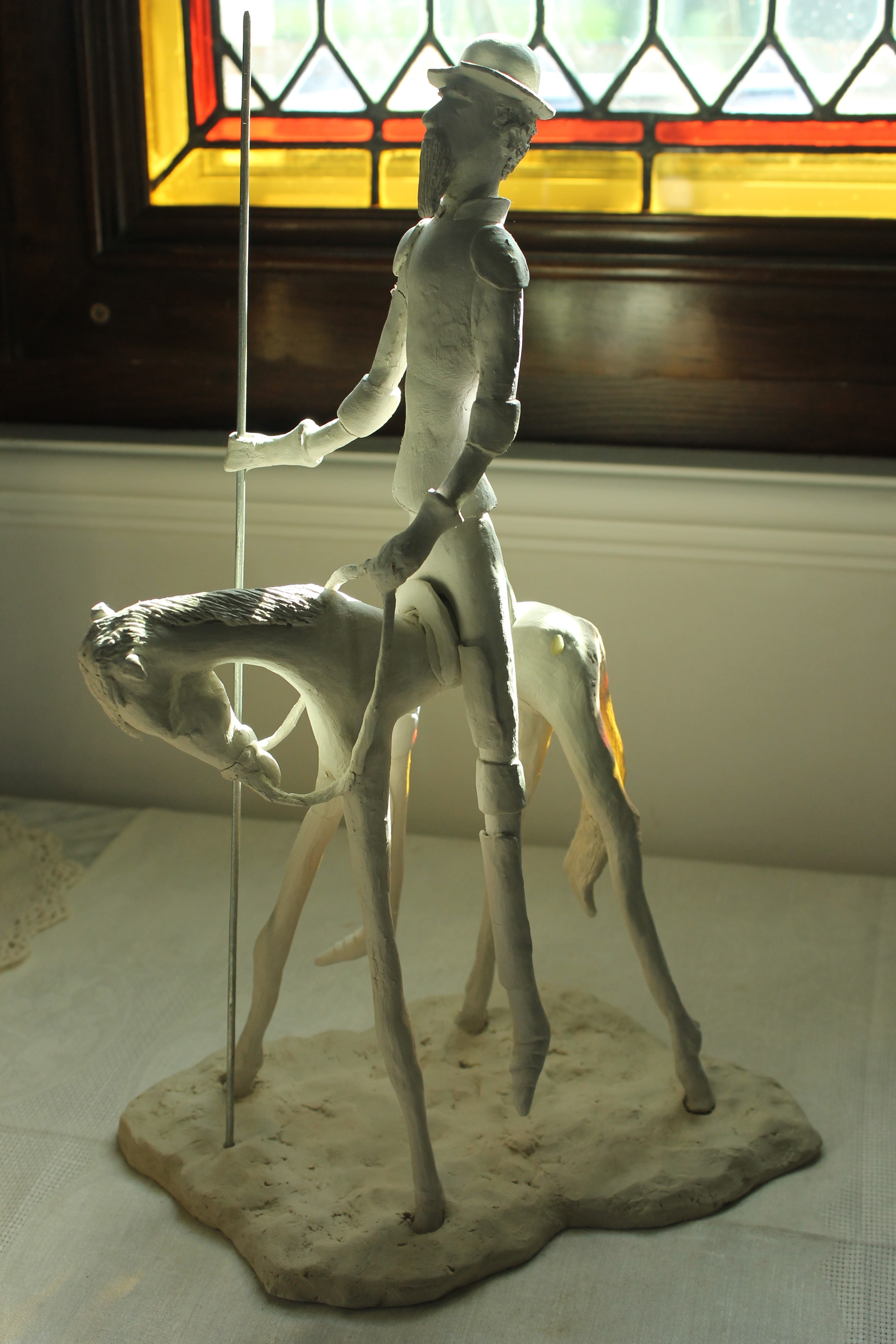 Don quichotte hauteur 38 argile naturelle 2014