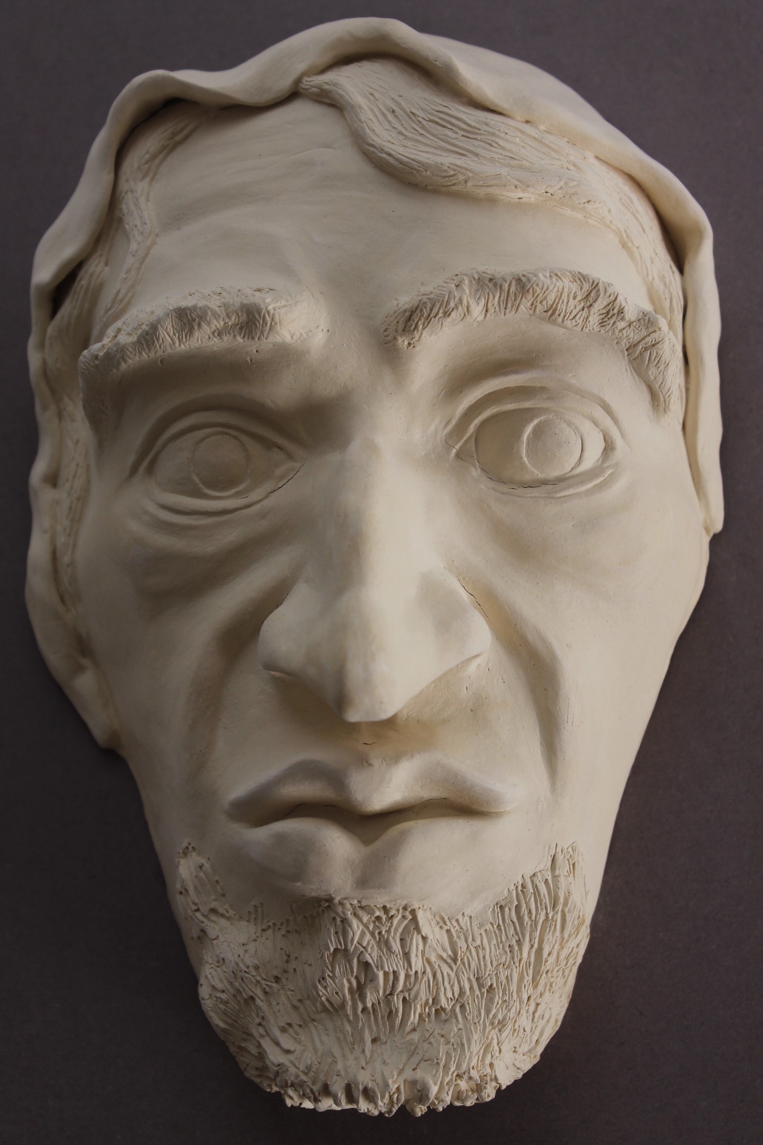 Pietro masque argile naturelle cuite 20x43 2017