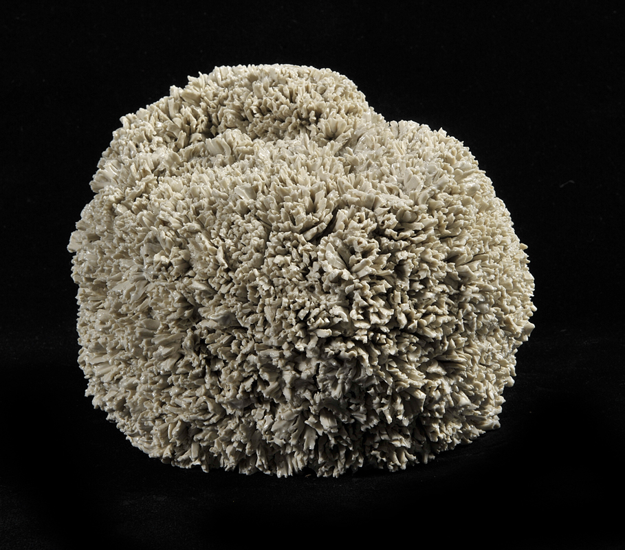 Secret n 3 porcelaine et pate de verre hauteur 15 cm diametre 19 cm