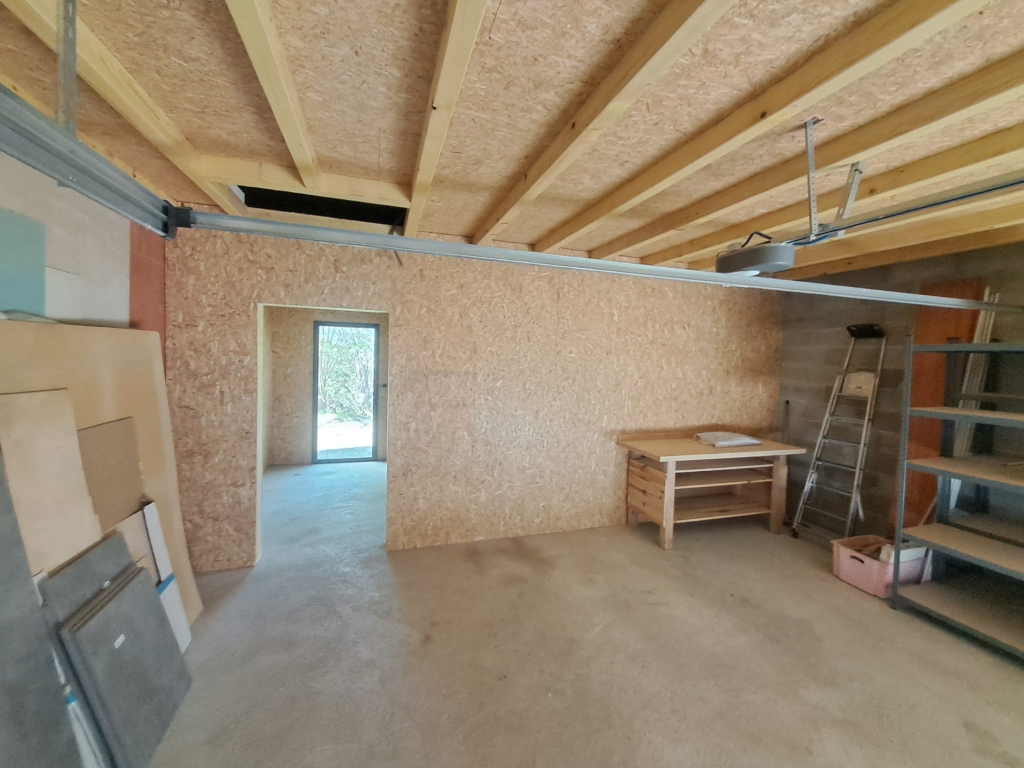 Amenagement garage ossature bois 1