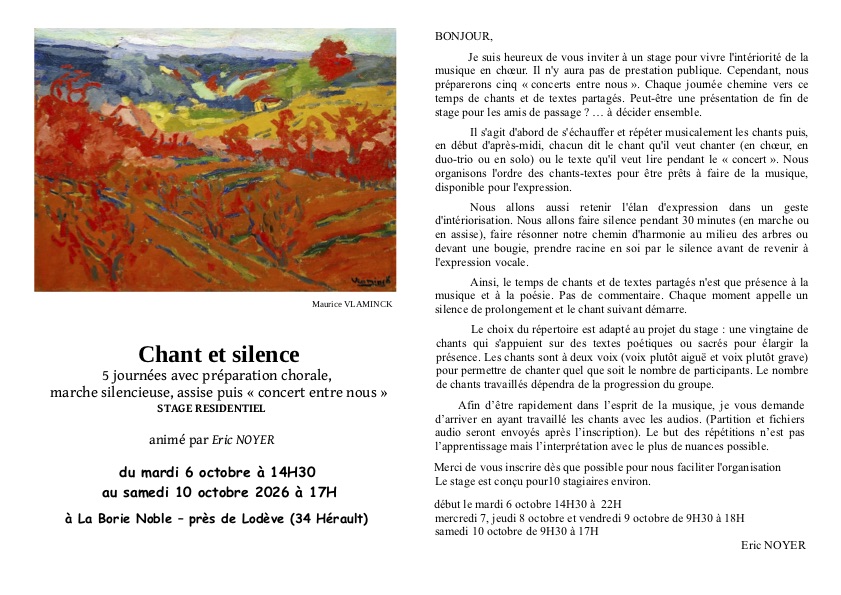 Chant-et-Silence