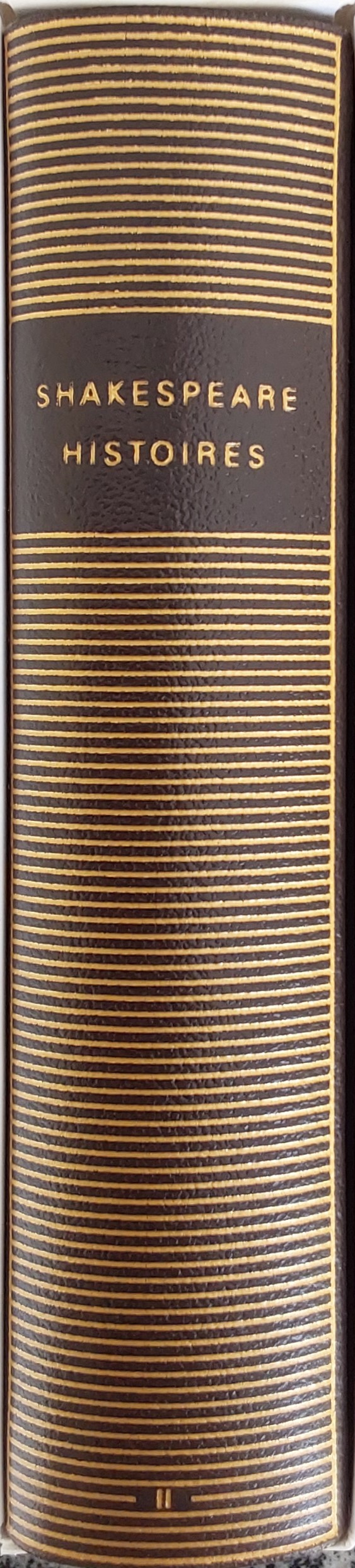 Volume 547 de Shakespeare dans la Bibliothèque de la Pléiade.