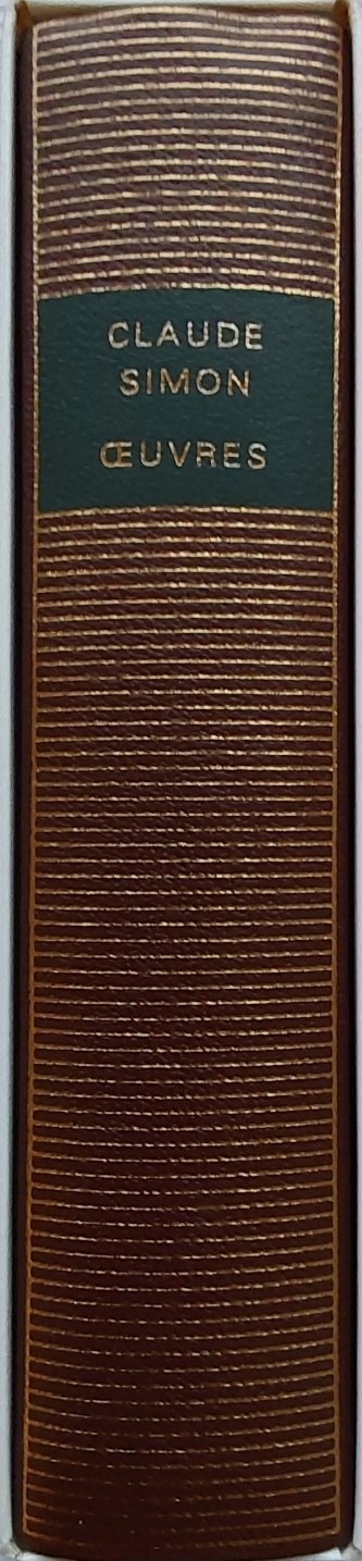 Volume 522 de Claude Simon dans la Bibliothèque de la Pléiade.