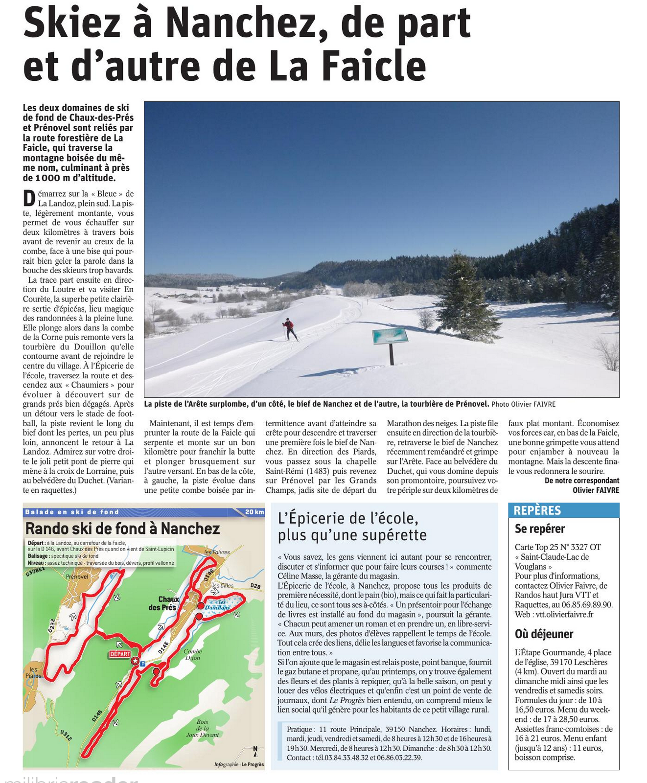 Ski de fond faicle