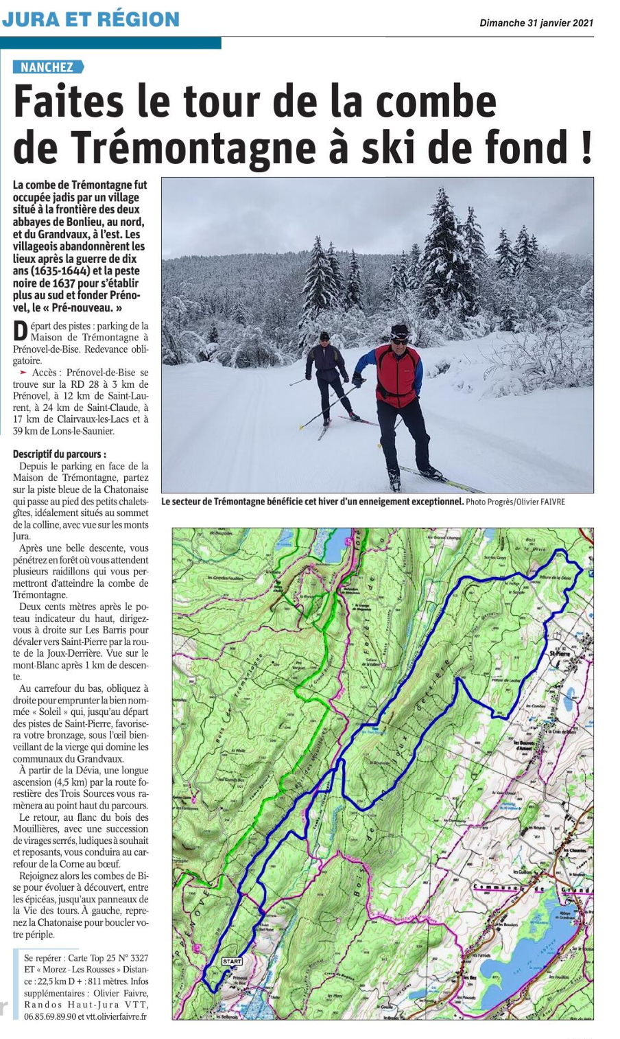Ski tre montagne 31 01 21