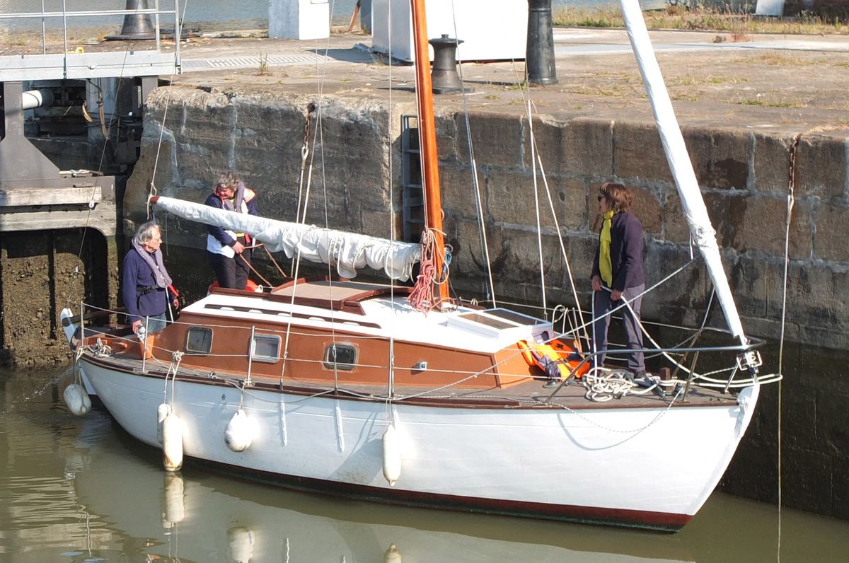 Avel Dro - 2 mai les conditions sont enfin réunies pour la première sortie en mer de 2021