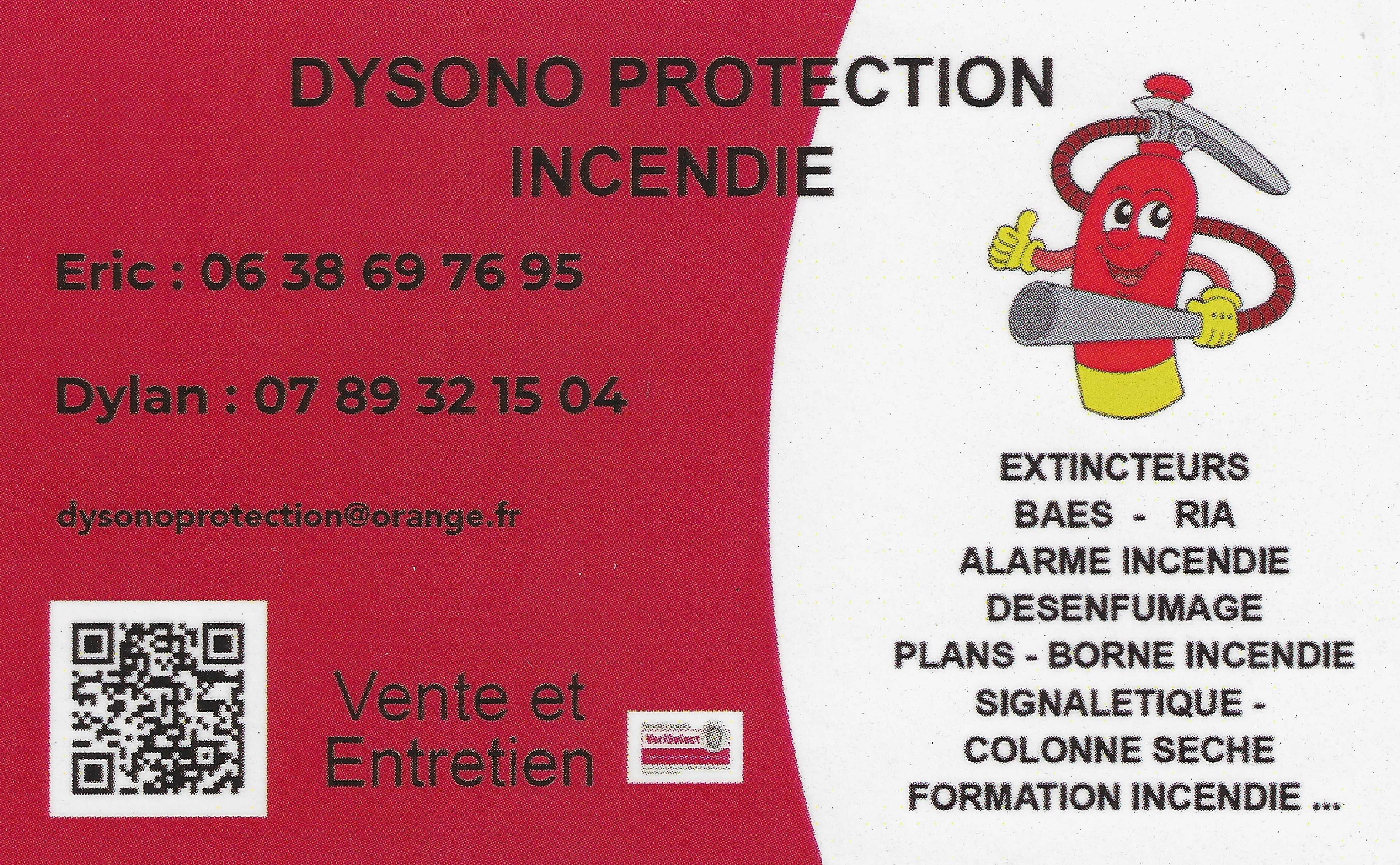 Dysono protection incendie