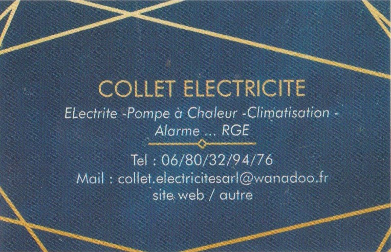 Collet electricite 