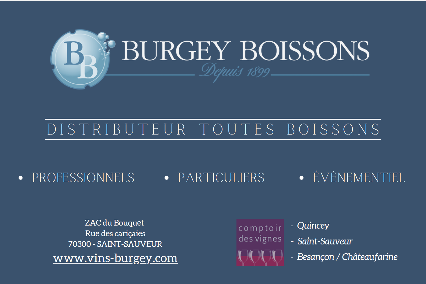 Burgey boissons