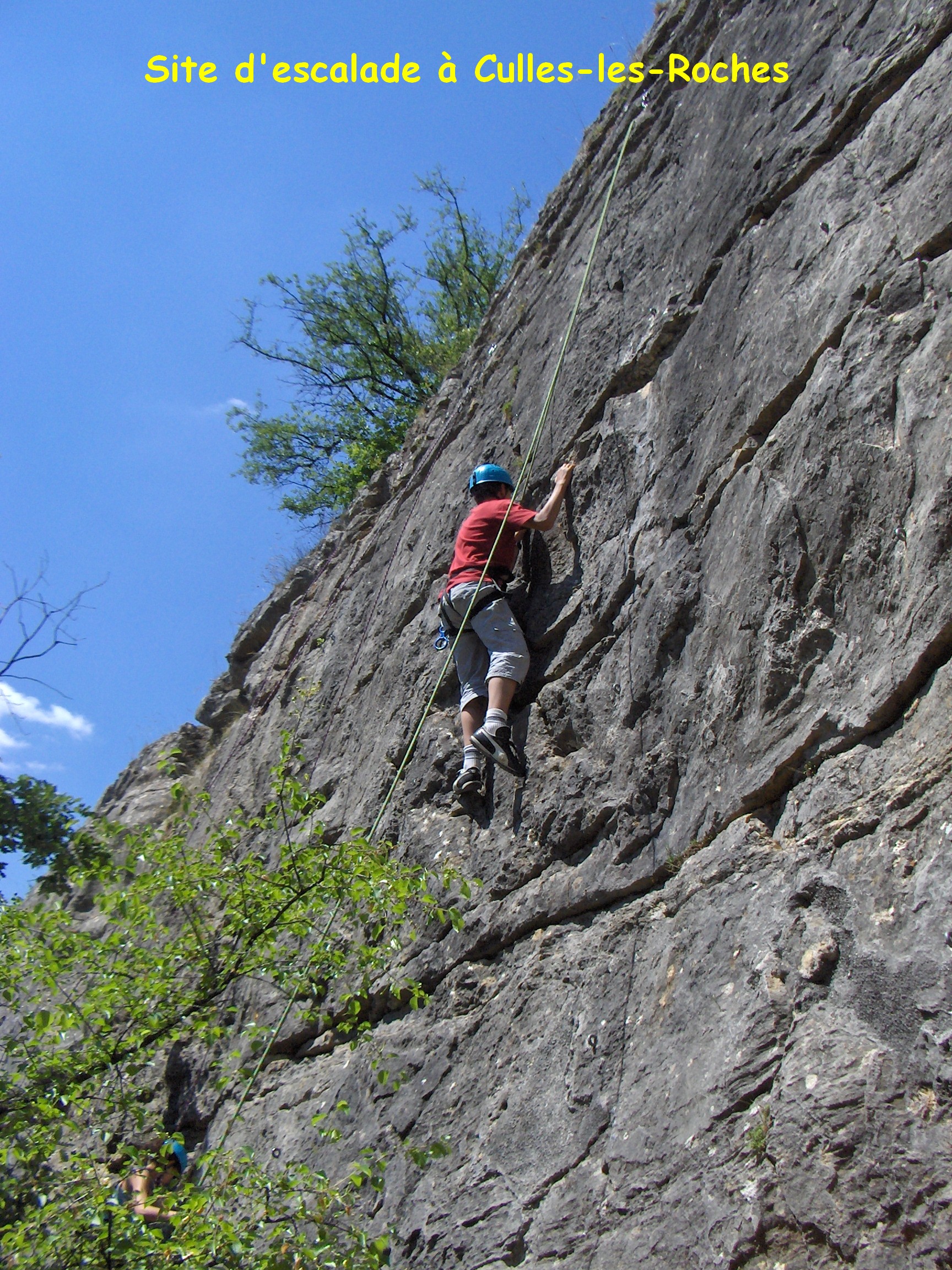 Site escalade culles les roches