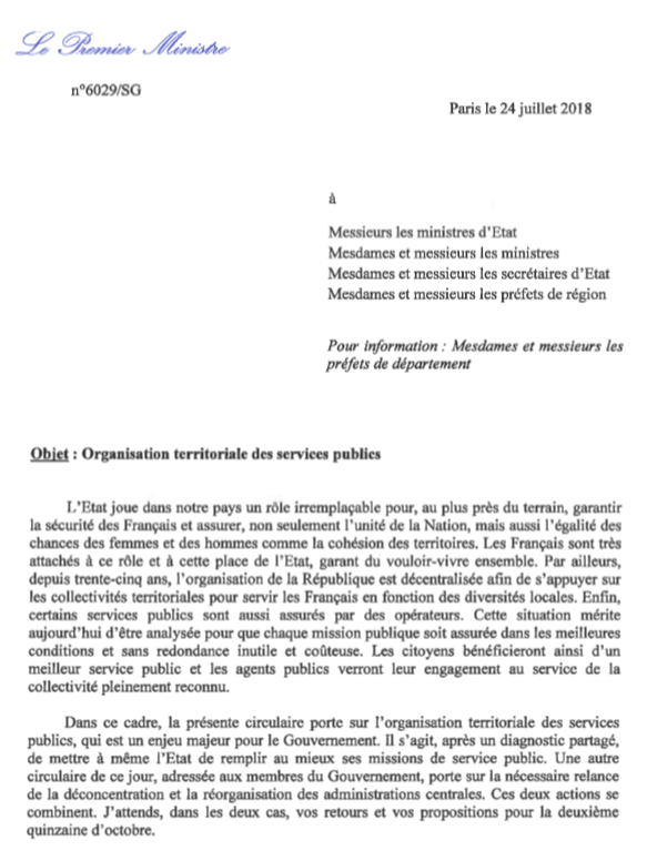 Circulaire Ndeg 6029-SG
