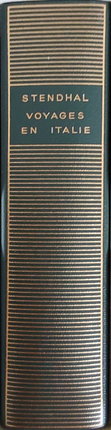 Volume 386 de Stendhal dans la Bibliothèque de la Pléiade.