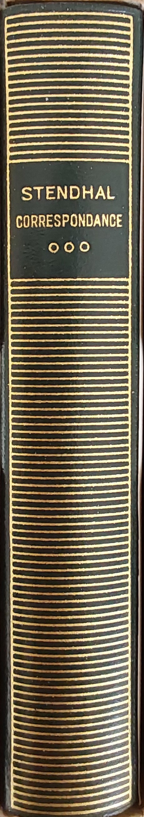 Volume 199 de Stendhal dans la Bibliothèque de la Pléiade.