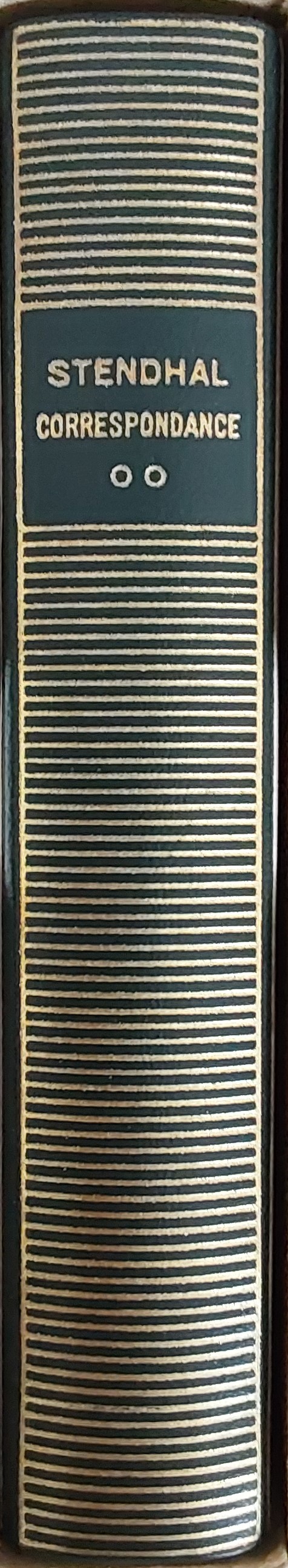 Volume 196 de Stendhal dans la Bibliothèque de la Pléiade.