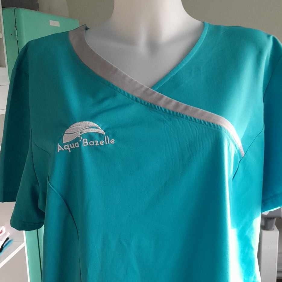 Blouse aqua bazelle