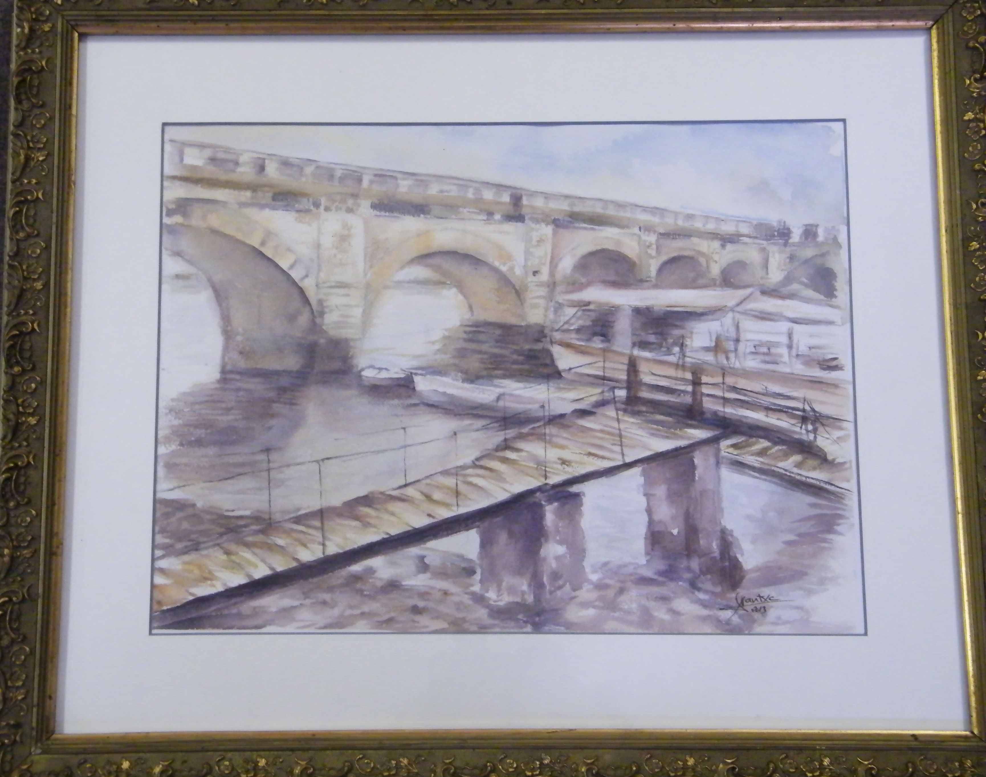 Le pont st jacques arantxa grund