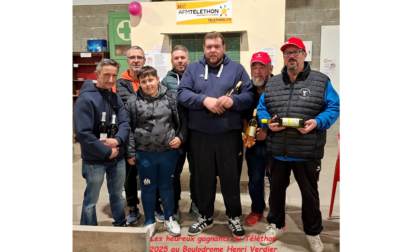 Vainqueurs telethon 2025