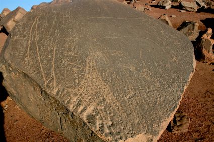 Sahara mauritanie 2cv dunes gps de sert cyril et sylvie gravures rupestre 4