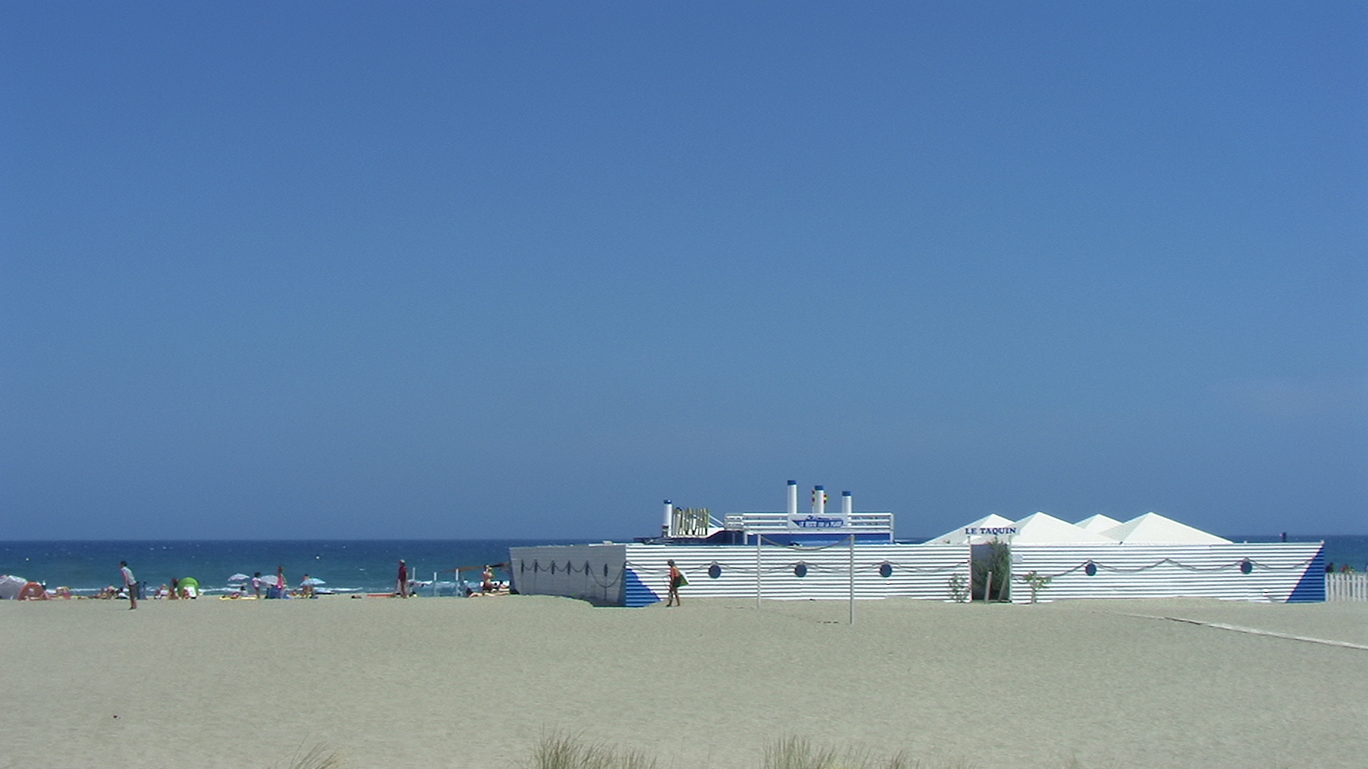 L acces a la plage