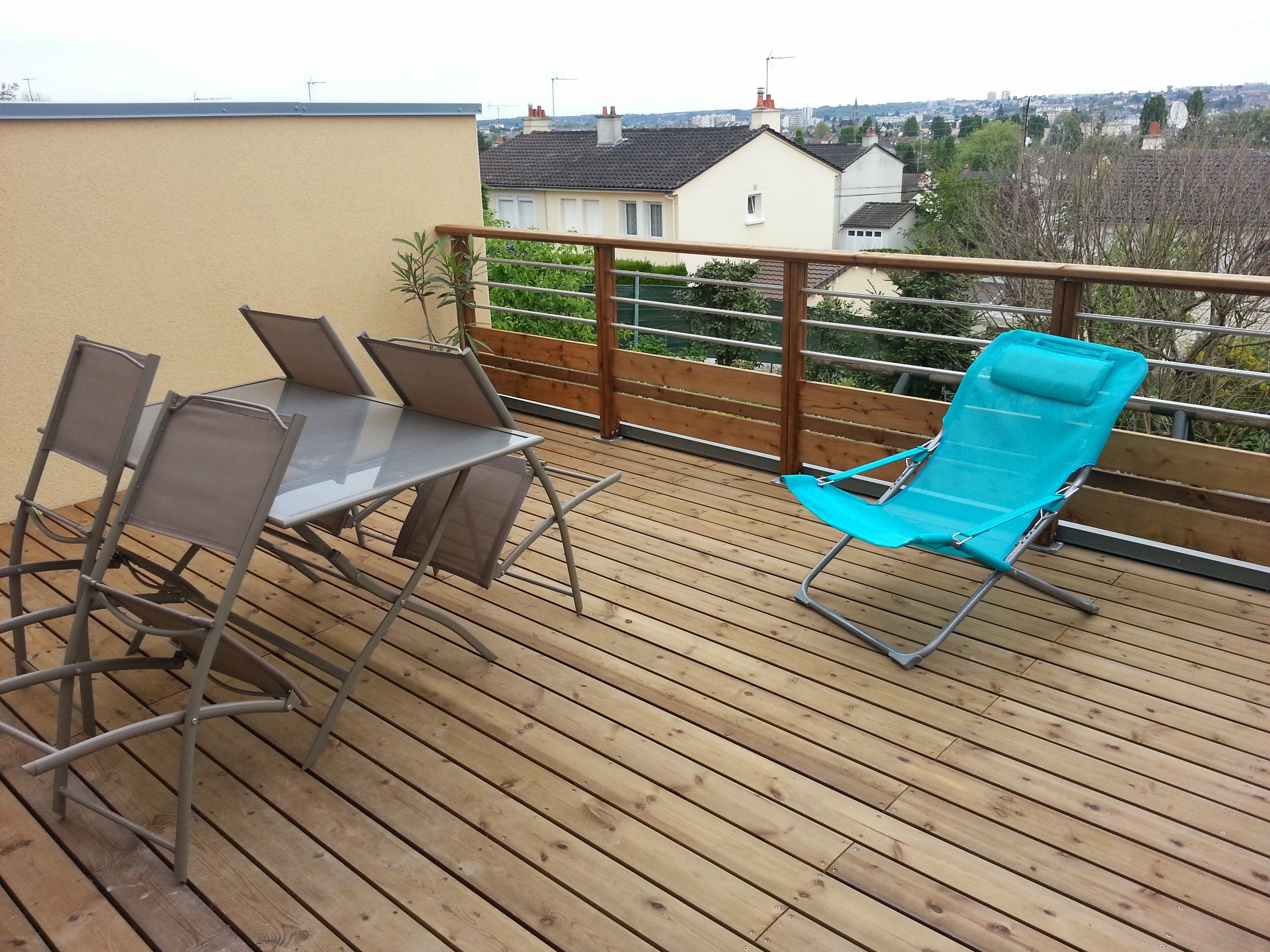 Terrasse bois sarthe le mans 72 angers 49 maine et loire etancheite