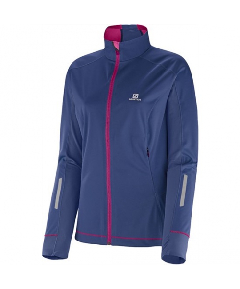 Jacket equipe softshell jkt w abyss blue