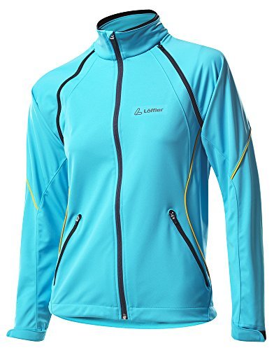 Loeffler loeffler da ws softshell light zip blau d36 1966608513