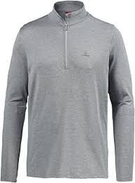 Loffler hr transtex pulli basic grau mel