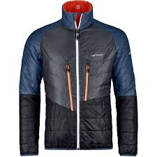 Swisswool piz boval jacket crazy orange blend