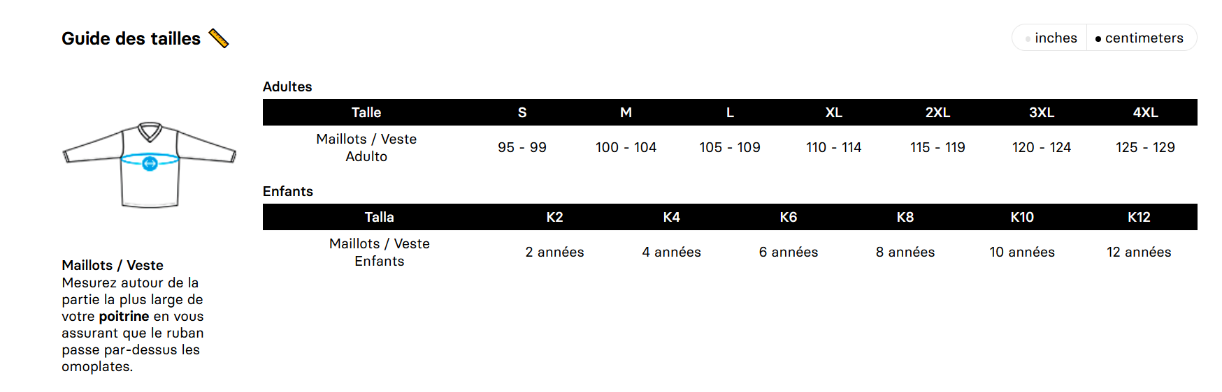Guide-tailles-maillots