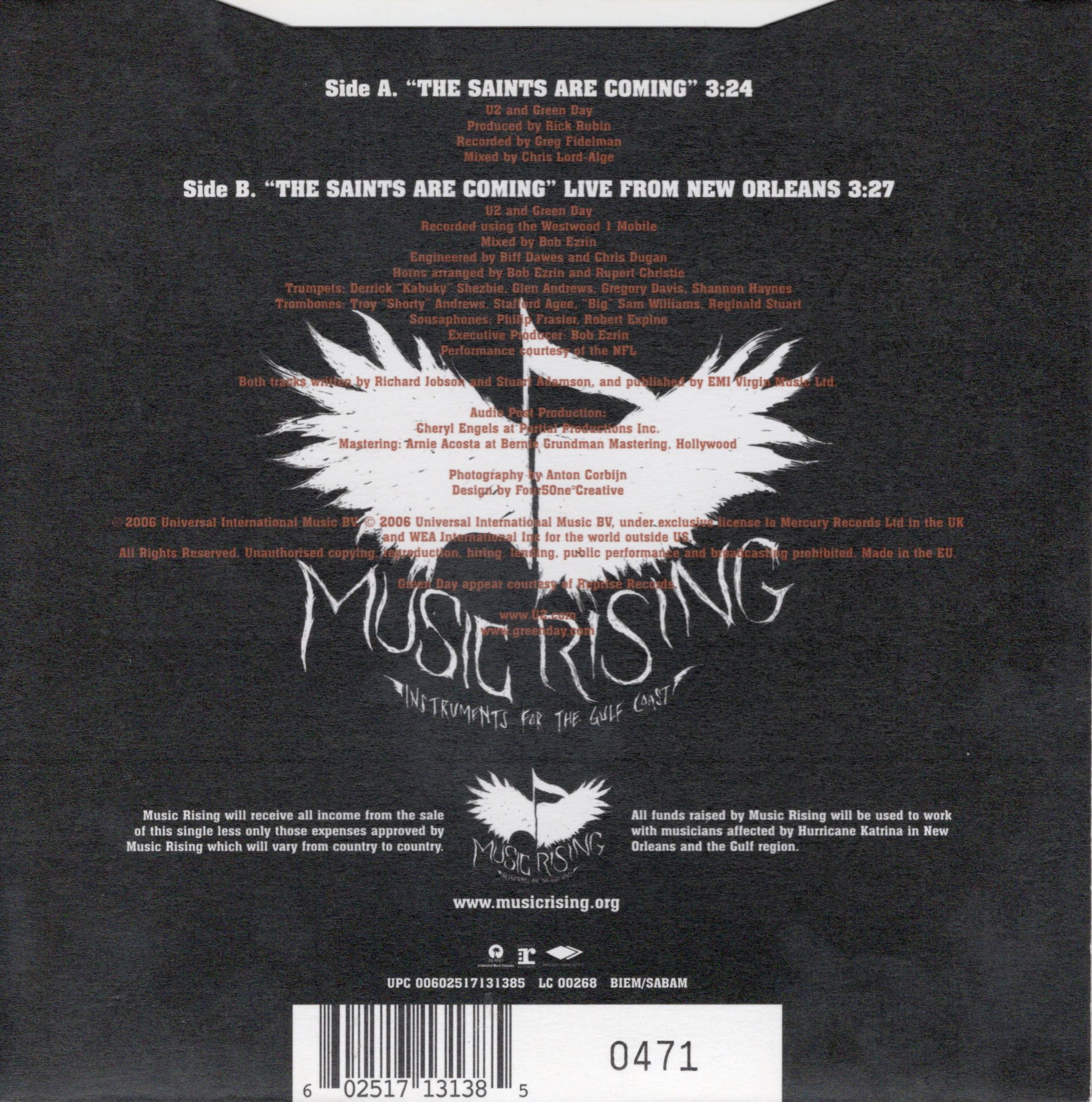 The saints are cominf eu is 1713183 back 0471