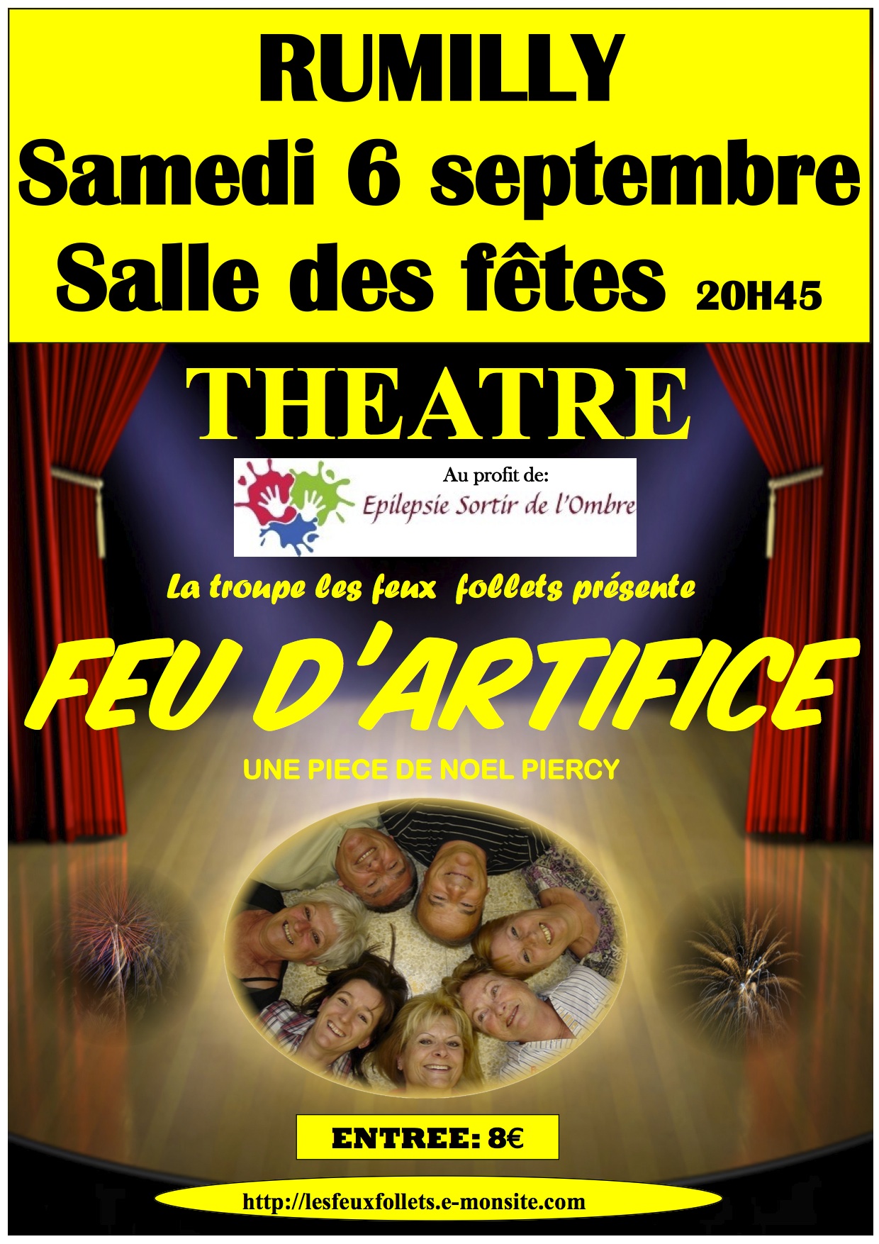 Affiche theatre Rumilly 6 sept A3