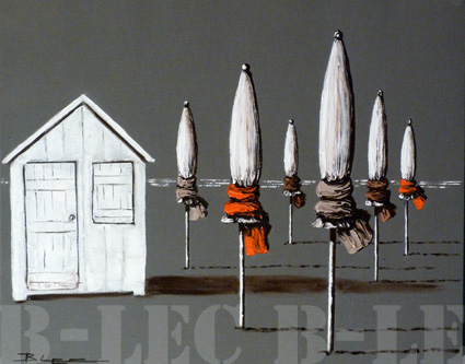 Parasols cabine