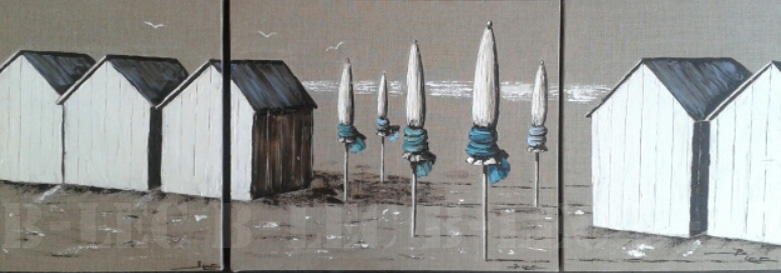 Triptyque lin
