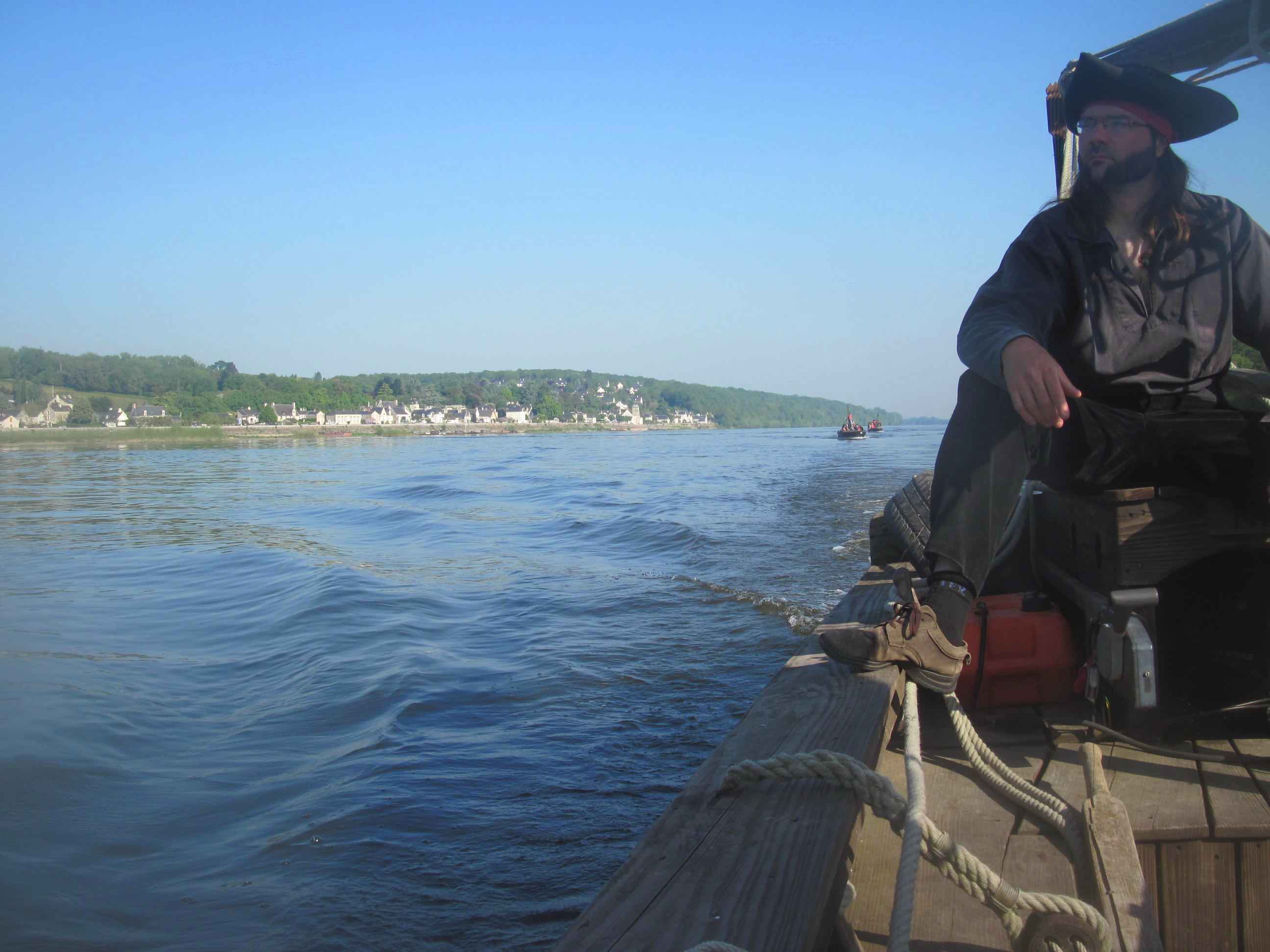 M depart thoureil en route