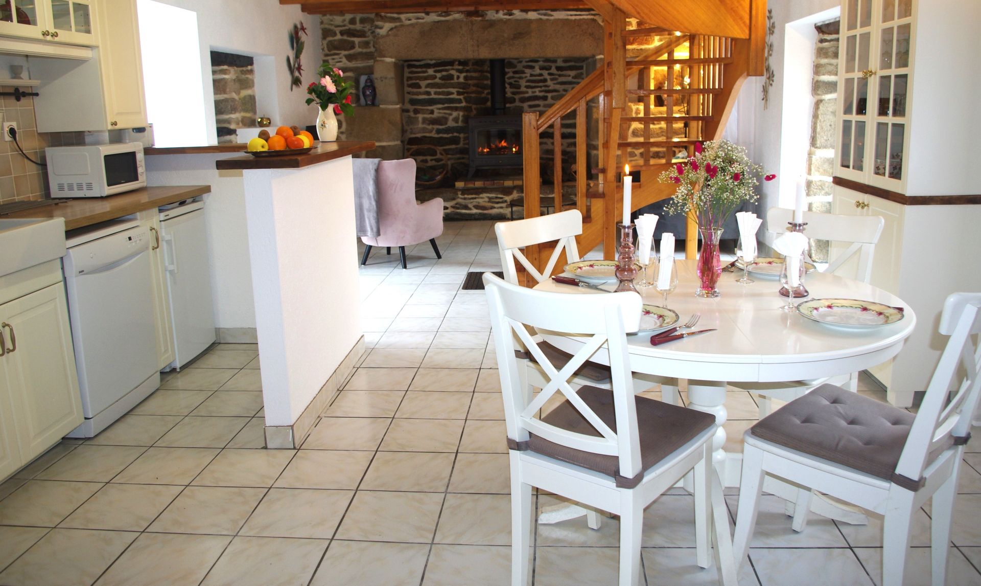 Repas salon